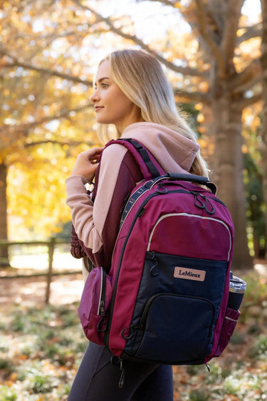 LeMieux Pro Rucksack Blackberry| Online For Equine