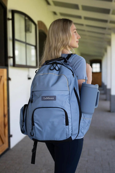LeMieux Pro Rucksack Powder Blue| Online For Equine