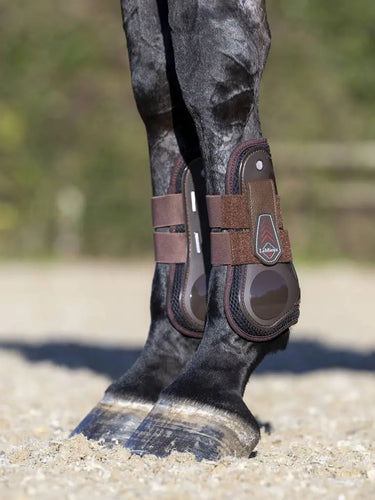 LeMieux ProJump Brown Derby Tendon Boots| Online For Equine