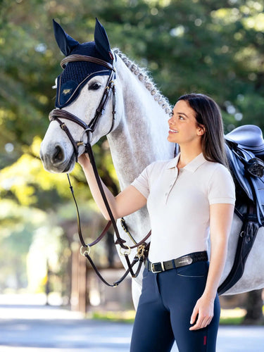 LeMieux Puissance Fly Hood Navy| Online For Equine