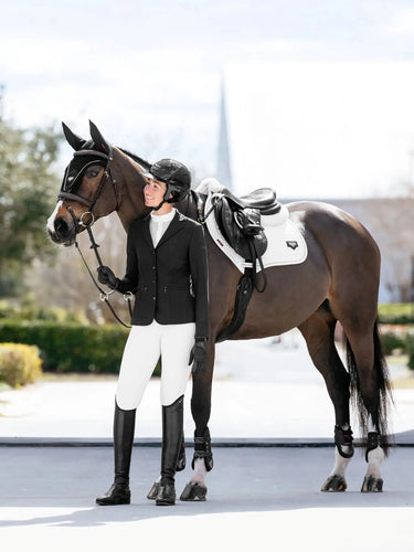 LeMieux Puissance Suede CC Pad White| Online For Equine