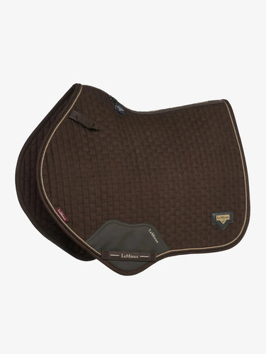 LeMieux Puissance Suede Close Contact Square Brown| Online For Equine