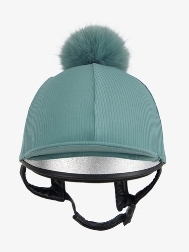LeMieux Ribbed Hat Silk Aloe| Online For Equine