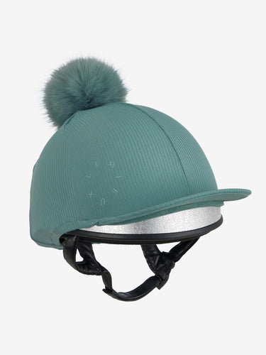 LeMieux Ribbed Hat Silk Aloe| Online For Equine