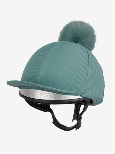 LeMieux Ribbed Hat Silk Aloe| Online For Equine