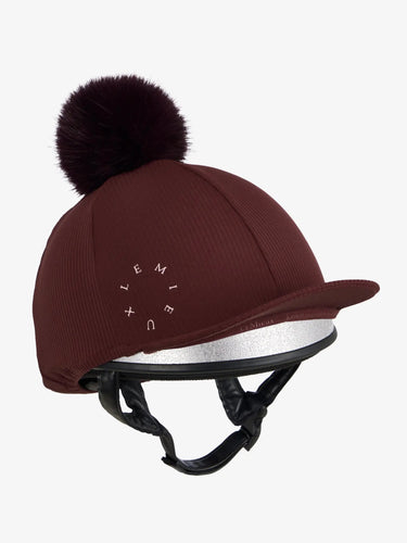 LeMieux Ribbed Hat Silk Bramble| Online For Equine