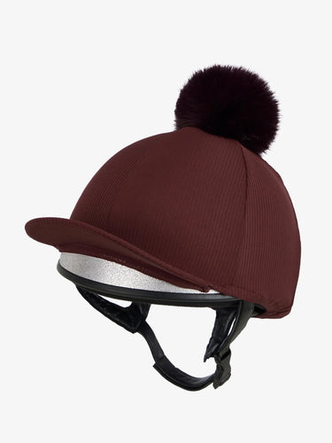 LeMieux Ribbed Hat Silk Bramble| Online For Equine