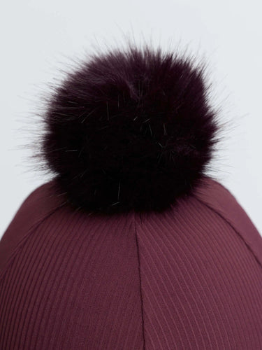 LeMieux Ribbed Hat Silk Bramble| Online For Equine