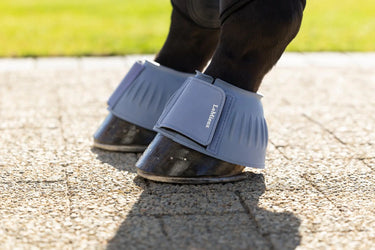 LeMieux Rubber Bell Boots Powder Blue| Online For Equine