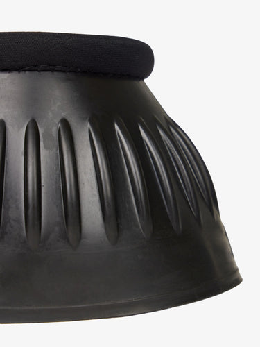 LeMieux Rubber Bell Boots with Neoprene Black| Online For Equine