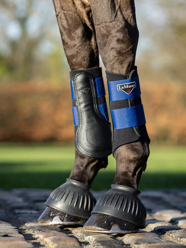 LeMieux Rubber Pull On Over Reach Boots Black| Online For Equine