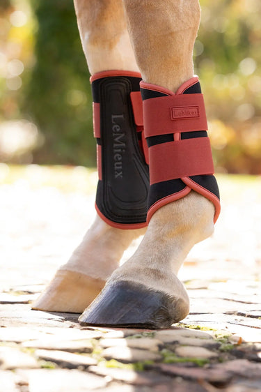 LeMieux Russet Air-Tek Grafter Brushing Boots Russet| Online For Equine