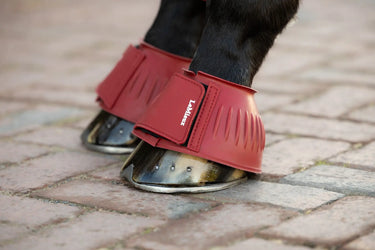 LeMieux Russet Rubber Bell Boots Russet| Online For Equine