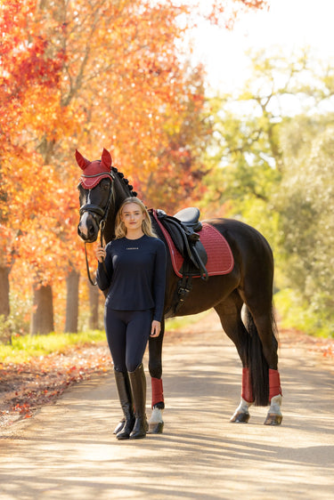 LeMieux Russet Suede Dressage Square| Online For Equine