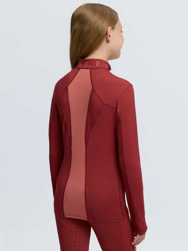 LeMieux Russet Young Rider Mia Mesh Base Layer Russet| Online For Equine
