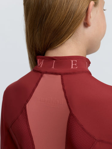 LeMieux Russet Young Rider Mia Mesh Base Layer Russet| Online For Equine