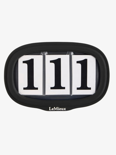LeMieux Saddle Number Holder Black| Online For Equine