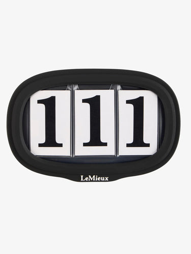 LeMieux Saddle Number Holder Black| Online For Equine