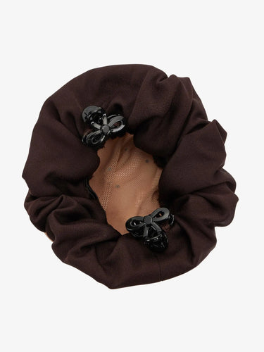 LeMieux Scrunchie with Crystal Hair Net Brown/Blonde| Online For Equine