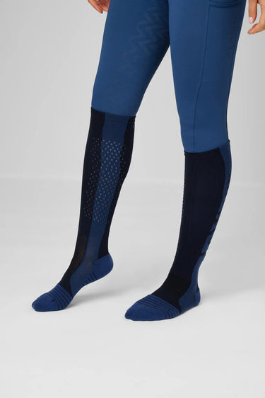 LeMieux Silicone Performance Socks Navy