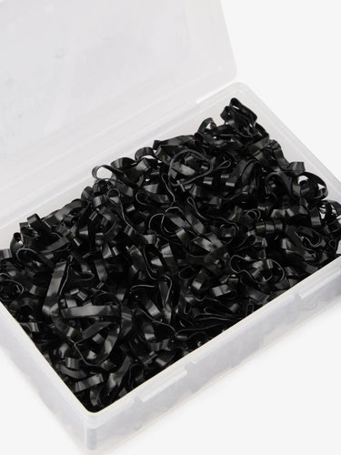 LeMieux Silicone Plaiting Bands Black| Online For Equine