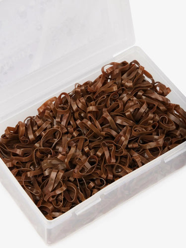 LeMieux Silicone Plaiting Bands Brown| Online For Equine