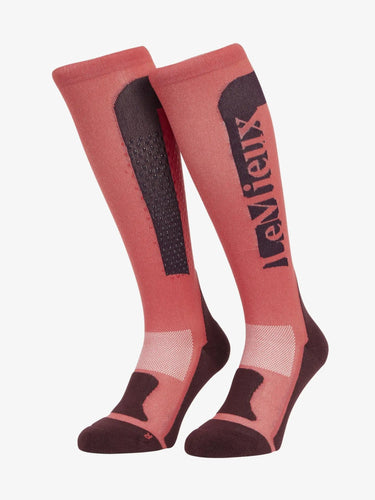 LeMieux Silicone Socks Cranberry| Online For Equine