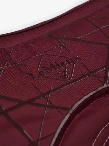 LeMieux Soft Shell Anti Slip Dressage Square Burgundy| Online For Equine