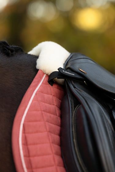 LeMieux Spiced Earth Merino+ Suede Classic Close Contact Square Spiced Earth| Online For Equine