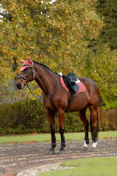 LeMieux Spiced Earth Merino+ Suede Classic Close Contact Square Spiced Earth| Online For Equine