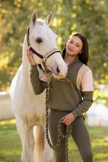LeMieux Spiced Earth/Petal/Aloe Medley Headcollar Spiced Earth/Petal/Aloe| Online For Equine