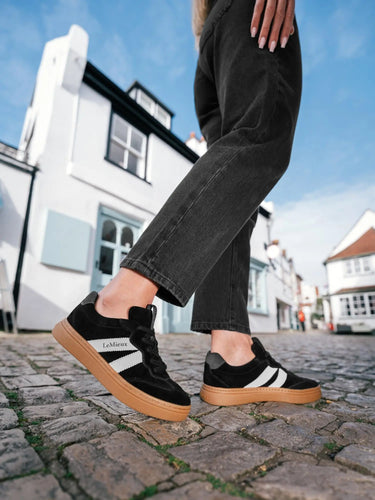 LeMieux Stockbridge Suede Lifestyle Trainers Black| Online For Equine