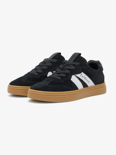 LeMieux Stockbridge Suede Lifestyle Trainers Black| Online For Equine
