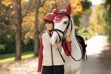 LeMieux Stone Young Rider Trinity Teddy Gilet Stone| Online For Equine