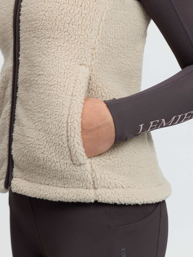 LeMieux Stone Young Rider Trinity Teddy Gilet Stone| Online For Equine