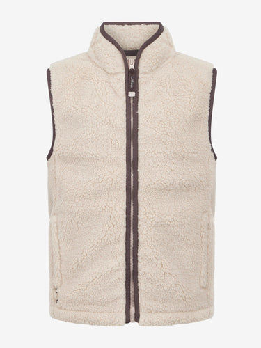 LeMieux Stone Young Rider Trinity Teddy Gilet Stone| Online For Equine
