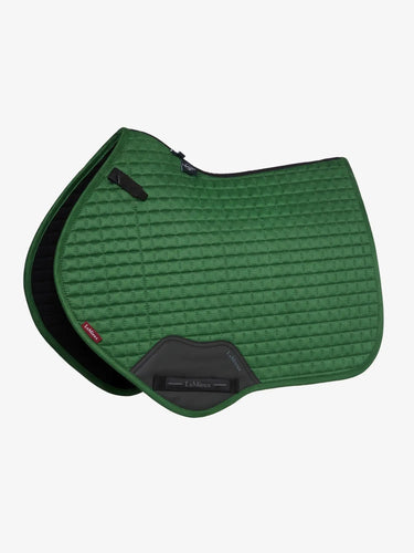 LeMieux Suede Close Contact Square Hunter Green| Online For Equine