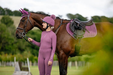LeMieux Suede Close Contact Square Mallow| Online For Equine