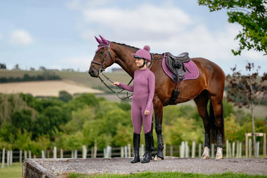 LeMieux Suede Close Contact Square Mallow| Online For Equine
