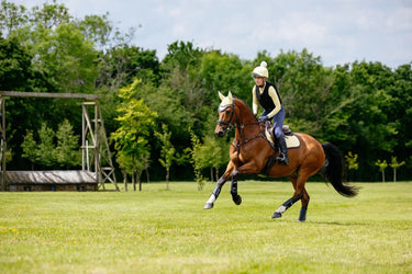 Buy LeMieux Suede Close Contact Square Mimosa | Online for Equine