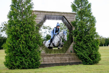LeMieux Suede Close Contact Square Powder Blue| Online For Equine