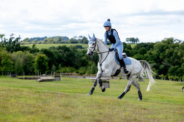 LeMieux Suede Close Contact Square Powder Blue| Online For Equine