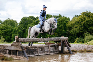 LeMieux Suede Close Contact Square Powder Blue| Online For Equine