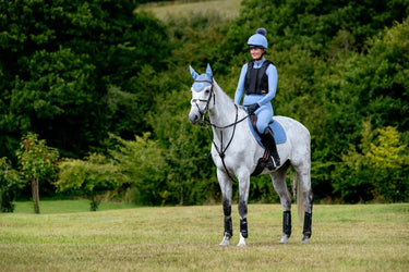 LeMieux Suede Close Contact Square Powder Blue| Online For Equine