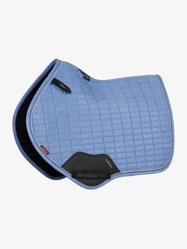 LeMieux Suede Close Contact Square Powder Blue| Online For Equine