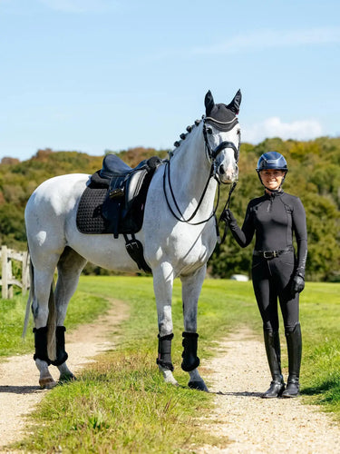 LeMieux Suede Dressage Square Black| Online For Equine