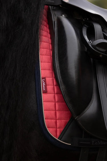 LeMieux Suede Dressage Square Cranberry| Online For Equine