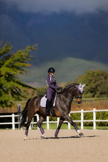 LeMieux Suede Dressage Square Lilac| Online For Equine