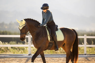 LeMieux Suede Dressage Square Macaron| Online For Equine