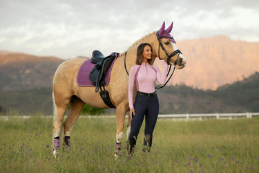 LeMieux Suede Dressage Square Mallow| Online For Equine